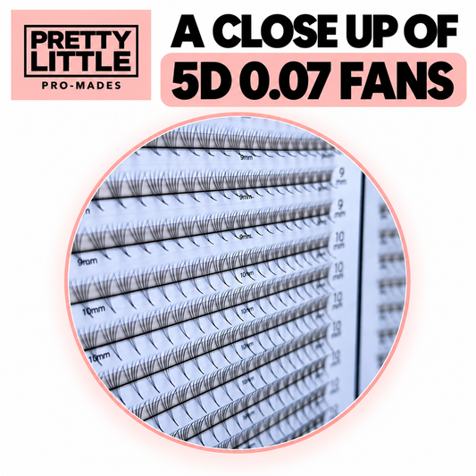 5D 0.07 Single Length Pro-Made Fan Book (600 Fans)