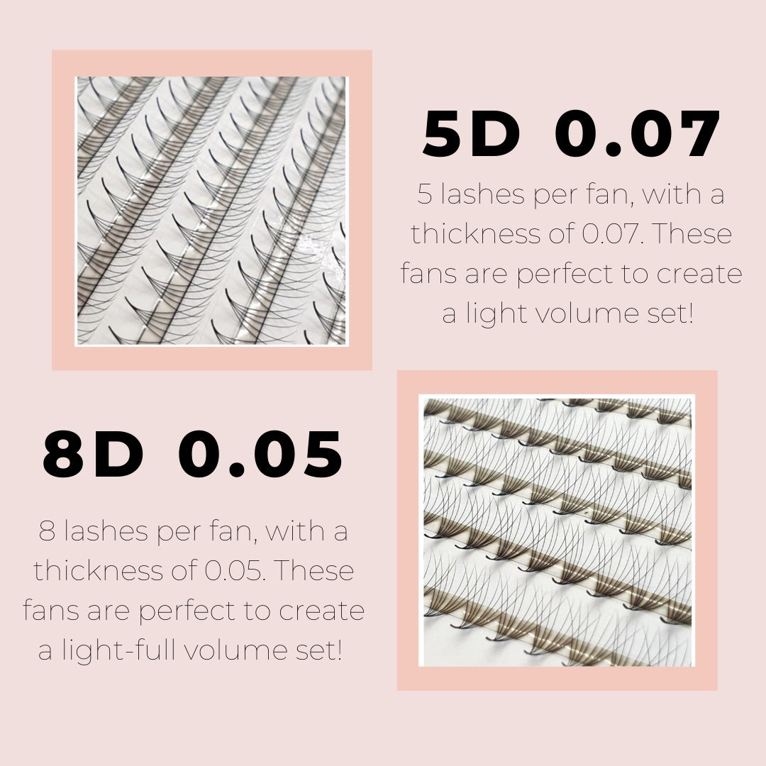 5D 0.07 Pro-Made Fan Book (1200 fans)